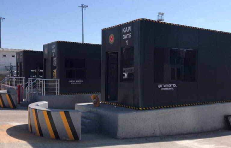 8x3 Gümrük Muhafaza Konteyneri